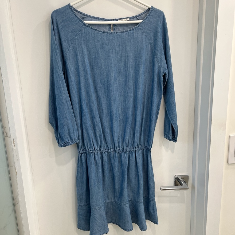 Blue Denim Dress